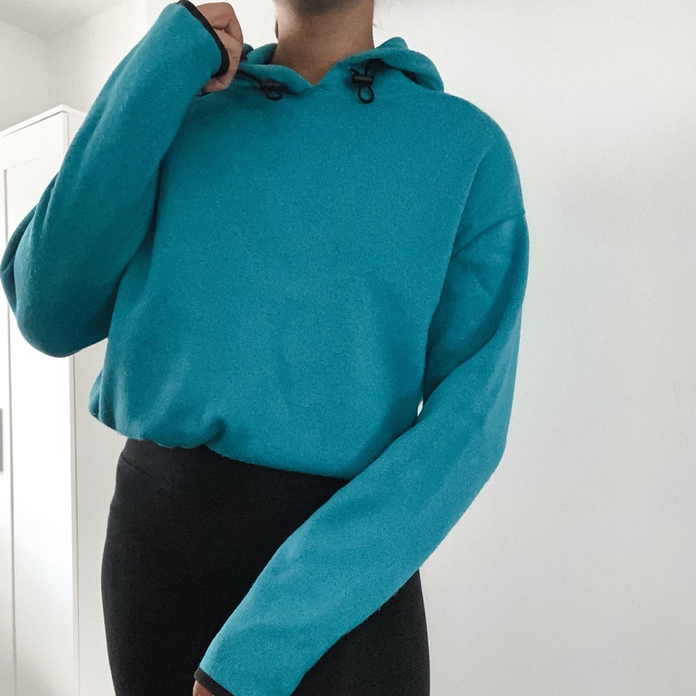 Teal hoodie